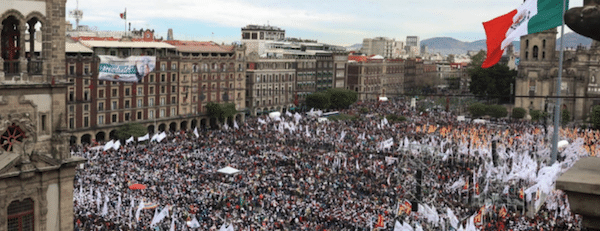 | Claudia Sheinbaum address the people and celebrate 100 days as the President of Mexico Photo X | MR Online